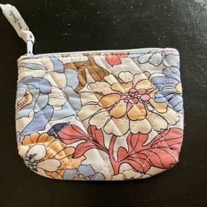 Vera Bradley Floral Quilted Coin Pouch